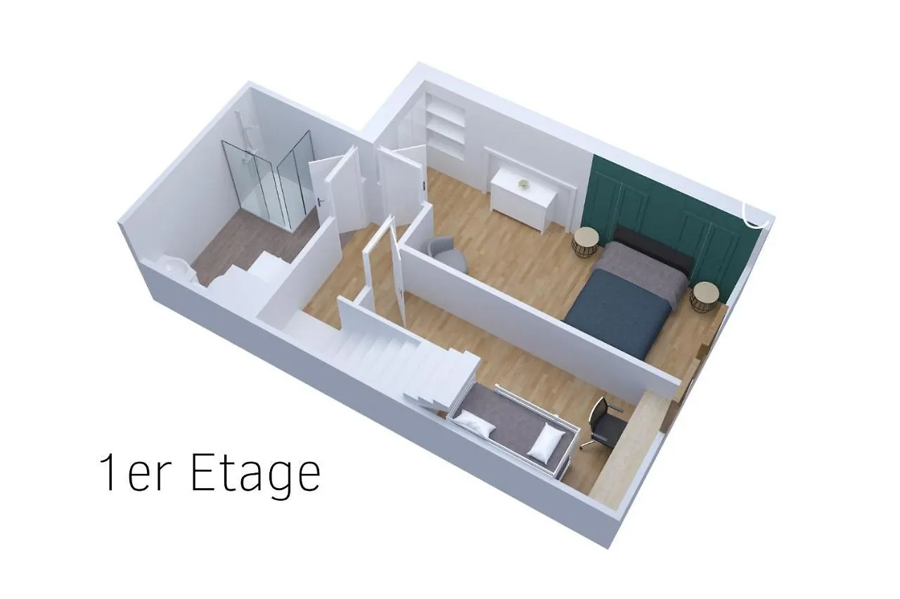 Le Double Pirou # 2 Appartements # Halte Auvergne Thiers