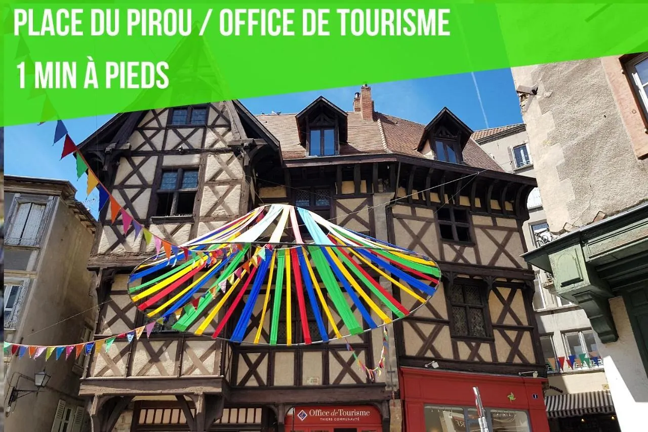 Le Double Pirou # 2 Appartements # Halte Auvergne Thiers
